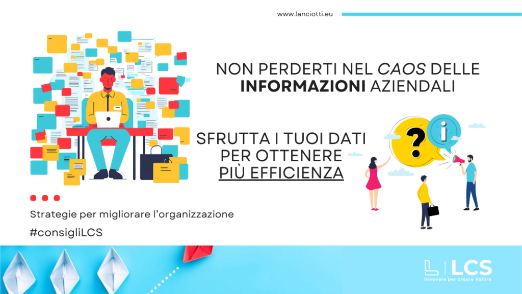 flusso informazioni: non perderti nel caos delle informazioni aziendali